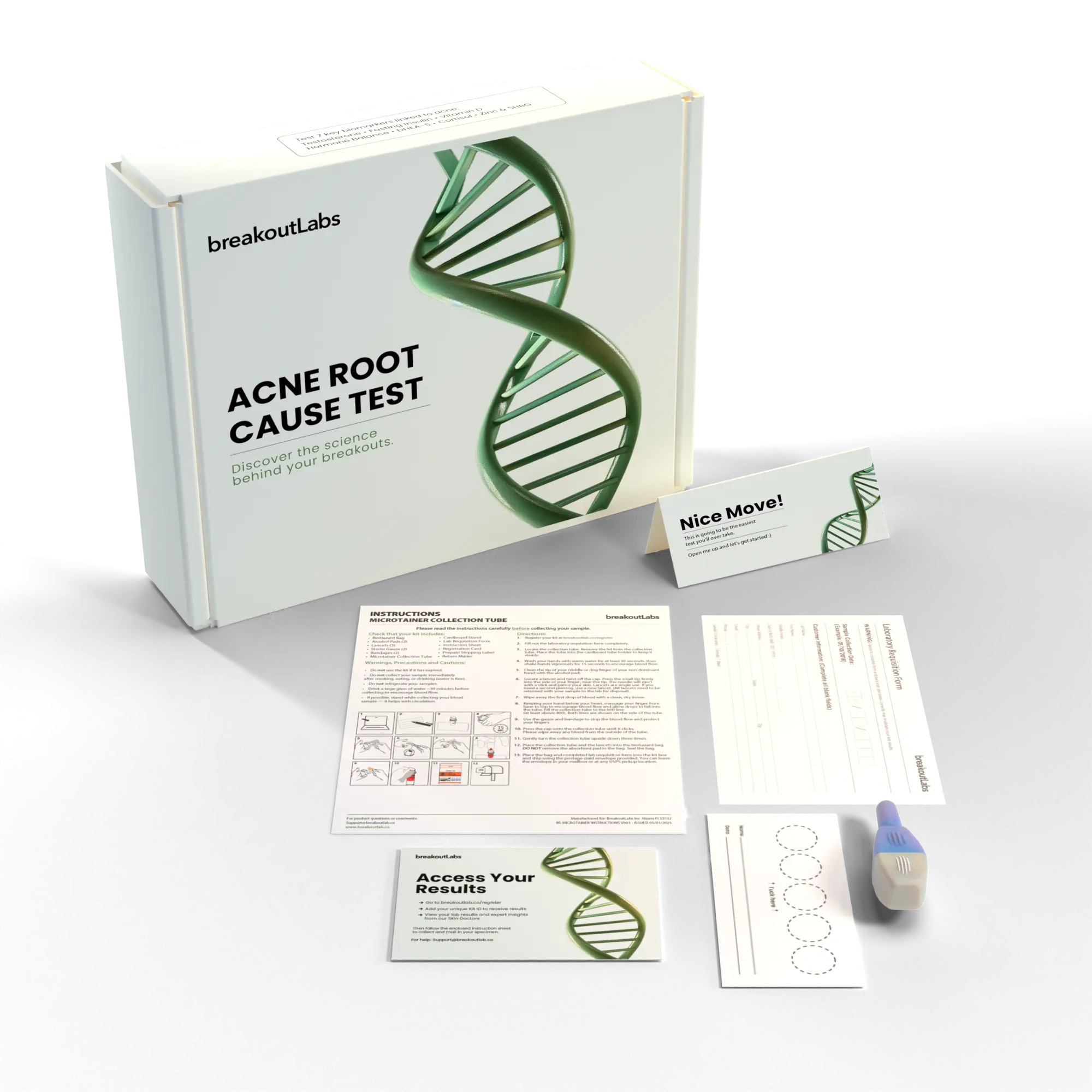 BreakoutLabs Acne Root Cause Test BreakoutLabs
