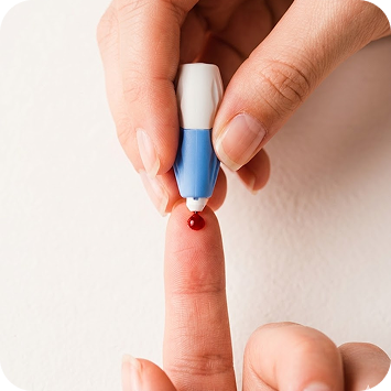 Collect your sample at home.
